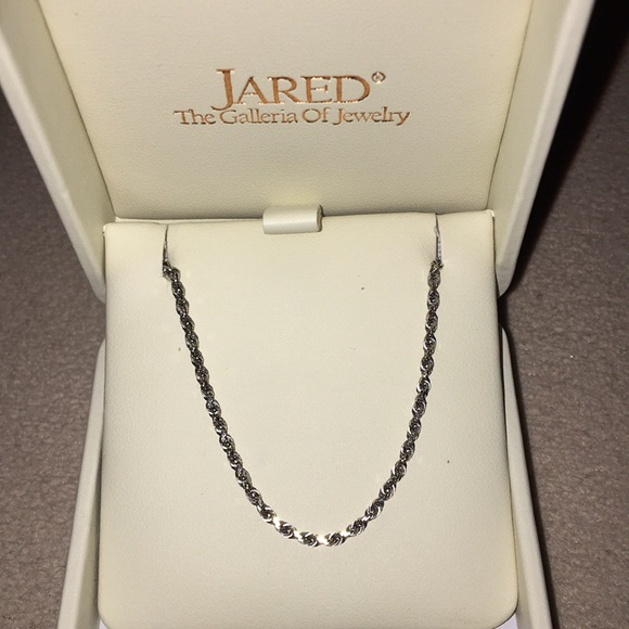 Michael Anthony Other - Solid 14K Michael Anthony White Gold Rope Chain